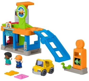 Fisher Price Little People Fillin Fun Service Station playset