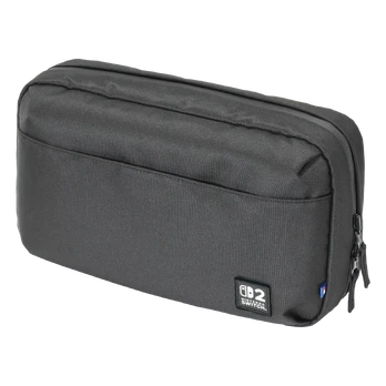 HORI - Reversible Travel Pouch - Black - Mid-size