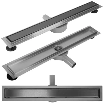 Linijinis Trapas REA Neox Pro 70 Titanas 70x11x6,5cm