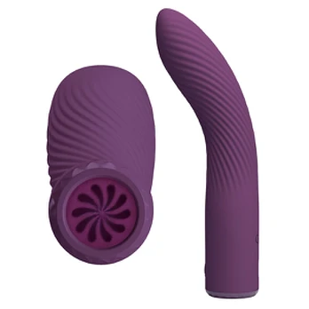 Pretty Love Kissell klasikinis vibratorius, violetinis, 10 režimų