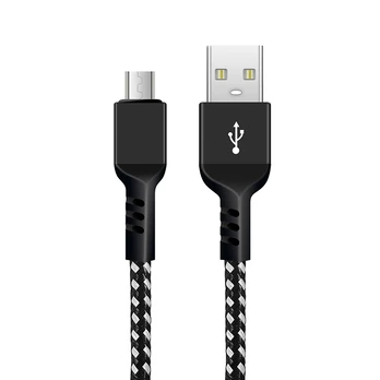 Maclean Micro USB laidas, 2,4 A, 5 V / juodas