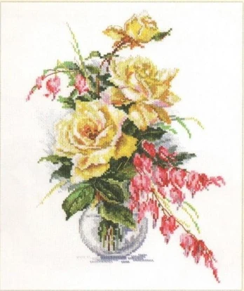 Beldizart Geltonos rožės S2-20