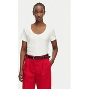 Tommy Hilfiger Marškinėliai WW0WW48705 Balta Regular Fit
