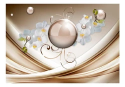 Artgeist Fototapetas - Golden Abstract kaina