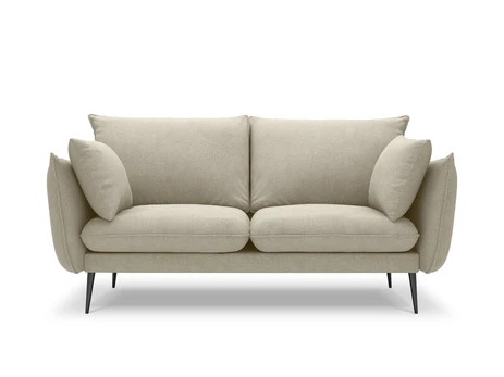 Dvivietė sofa Milo Casa Elio, smėlio spalvos