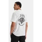 RVCA Marškinėliai Double Trouble EVYZT00289 Balta Relaxed Fit