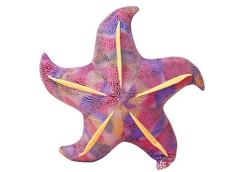 Pliušinis žaislas jūrų žvaigždė Pillow, violetinis, 20 cm