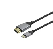 Kabelis Vivolink USB Type-C, HDMI, 3 m, juoda kaina