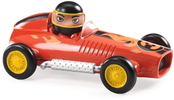Djeco Crazy motors - Žaislinė mašinėlė - Raudonasis Super Greitis