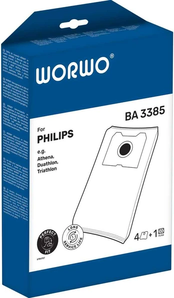 WORWO Dulkių siurblių maišeliai BA3385