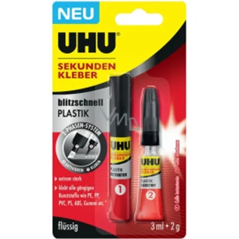 Klijai su aktyvatoriumi UHU, 2g + 3 ml