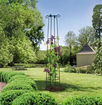 Metalinė atrama OBELISK, plotis 385 mm., aukštis 2 metrai