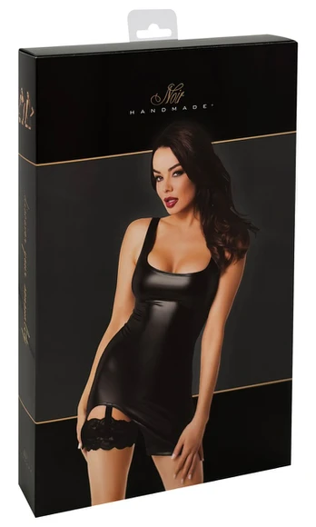 Noir Dress Suspender Strap S Seksuali liemenėlė
