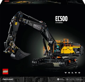 LEGO Technic 42215 Volvo EC500 Hybrid ekskavatorius