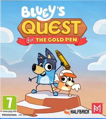 Bluey's Quest For The Gold Pen 