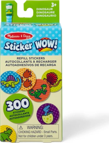 MELISSA & DOUG STICKER WOW! Lipdukai „Dinozauras“