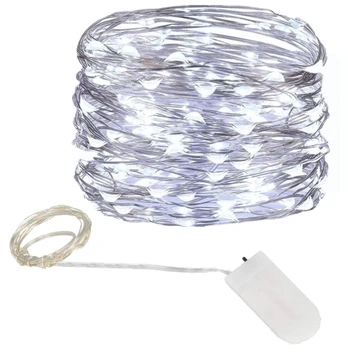 Lempučių girlianda, 2.24 m, šaltai balta sp., 20 LED