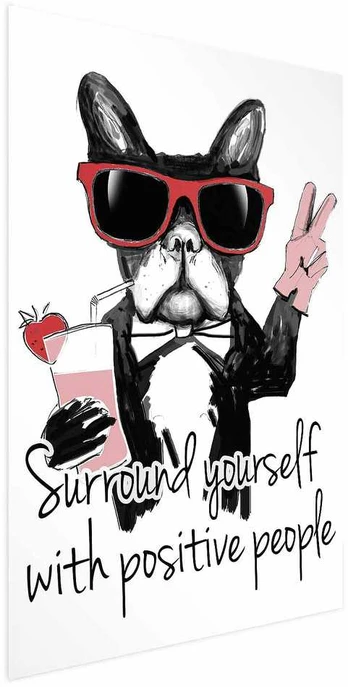 Artgeist Plakatas - Surround Yourself with Positive People