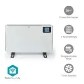 Nedis HTCO50WTW balta