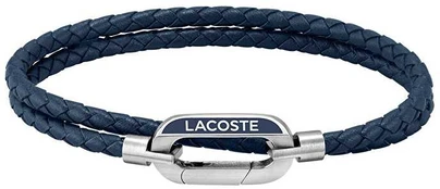 Lacoste Vyriška odinė apyrankė Starboard 2040112