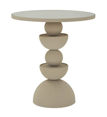 Kavos staliukas Ferretti Dune, ruda sp., 45 cm x 45 cm x 49.5 cm