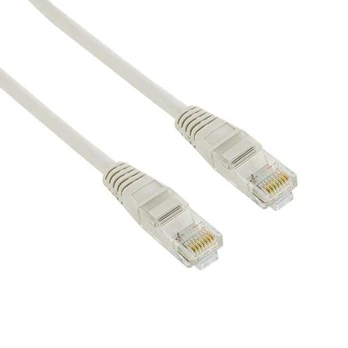 4World patch cord RJ45, molded jacket, cat.5e UTP, 0.5 m, pilka (06559)