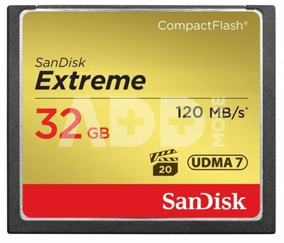 SanDisk Extreme CF 32GB 120MB/s UDMA7 SDCFXSB-032G-G46