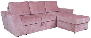 Kampinė sofa lova INGMAR rožinė