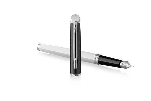 WATERMAN Füllfederhalter Hémisphère Blocking BW C.C.Blau F Geschenkbox