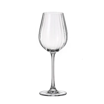 Crystalite Taurės vynui COLUMBA OPTIC (6 vnt., 400 ml)
