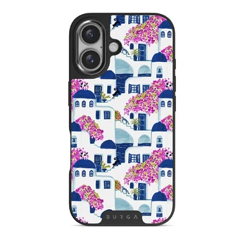 Santorini - iPhone 16 Plus Case, Elite Dark (MagSafe) / Gunmetal