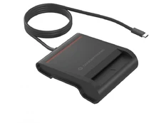 CONCEPTRONIC Smart ID Card Reader USB-C SCR01BC juodas kaina