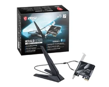 Network card Herald BE9400 WiFi 7 PCIe kaina