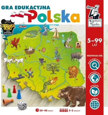 Edgard Mokomasis žaidimas Kapitanas Nauka Lenkija GR0519