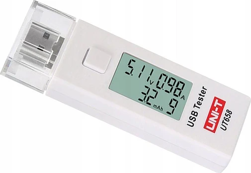 USB įtampos ir srovės matuoklis UT658 UNI-T