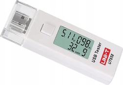 USB įtampos ir srovės matuoklis UT658 UNI-T kaina
