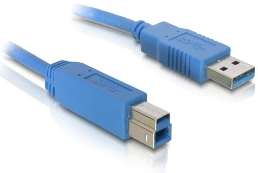Kabelis USB Delock USB-A - 5 m Mėlyna (82582)