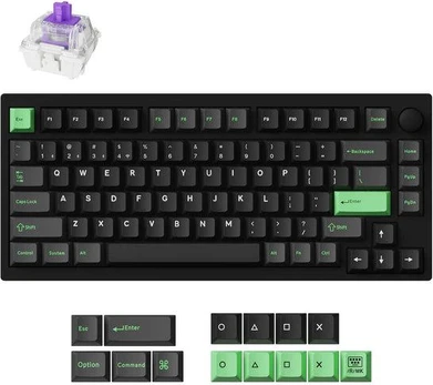 Keychron KEYBOARD WRL P1 HE RGB/BLACK P1H-M1Z KEYCHRON