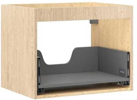 Praustuvo spintelės korpusas Mexen Box-A, 60 cm, 1 stalčius, Oak