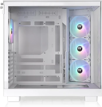 Thermaltake View 380 Xl Tg Argb Mid Tower korpusas, snow