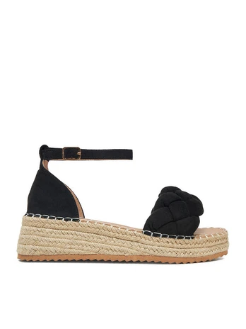 DeeZee Espadrilės LE601-59 Juoda