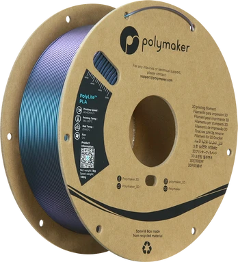 Polimaker Polimaker PolyLite PLA Starlight - 1kg - 1,75mm - Twilight