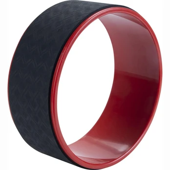 Pure2Improve Yoga Wheel 30 cm Juodas ir raudonas