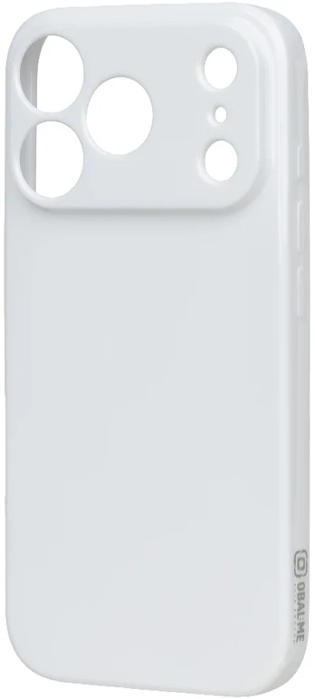 Dėklas OBAL:ME Glossy phone case for iPhone 17 Pro baltas