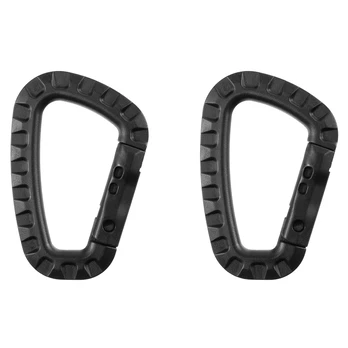 Badger Outdoor CAR-16 Black Karabinas, 2 vnt.
