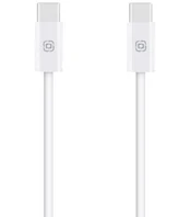 OBAL:ME LongRun USB-C/USB-C Cable 60W 1m Baltas