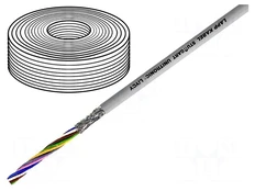 Wire | UNITRONIC® LiYCY | 3x1,5mm2 | tinned copper braid | PVC | grey kaina