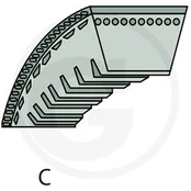 AS-Motor V-diržas C tipas Matmenys: 10 x 475 Modeliams: 50 B1