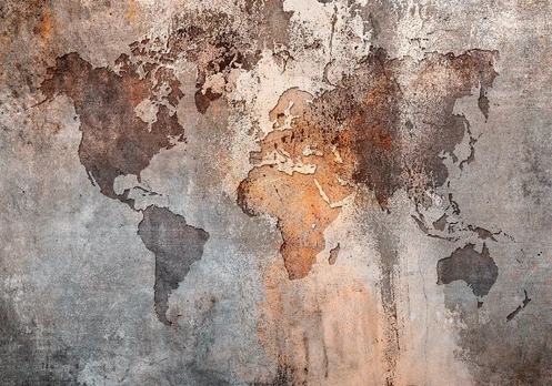 Fototapetas Artgeist Map Colors, 300 cm x 210 cm