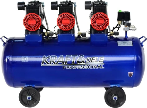 Oro kompresorius be alyvos KD4094, 100 l, 6000 W, 660 l/min.
